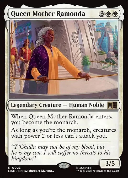 Queen Mother Ramonda - Foil