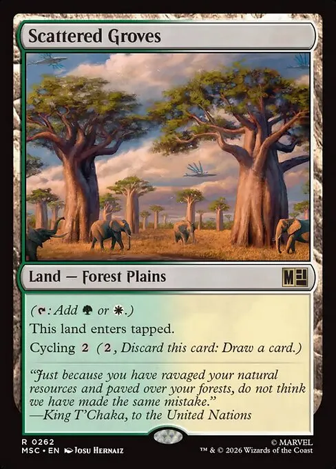 Scattered Groves - Foil