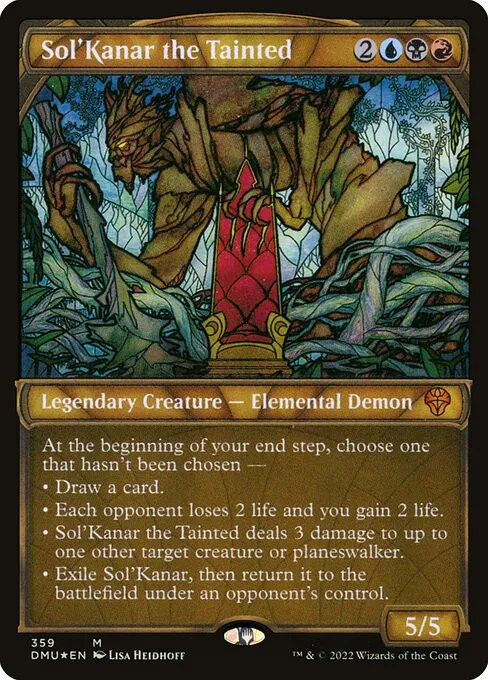 Sol'Kanar the Tainted - Foil