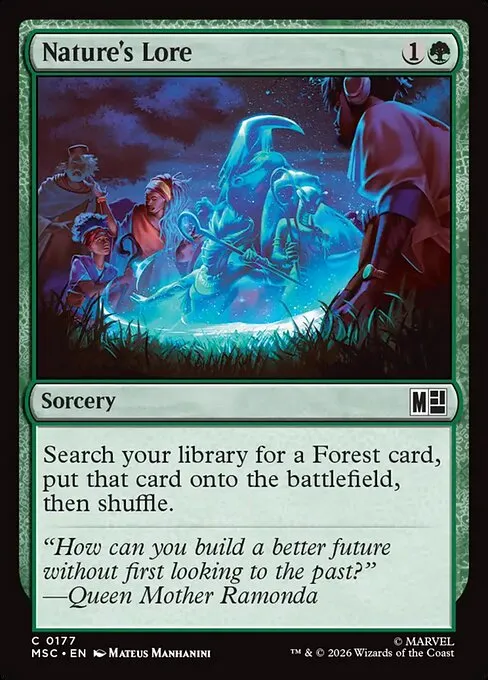 Nature's Lore - Foil