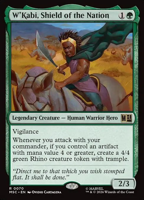 W'Kabi, Shield of the Nation - Foil