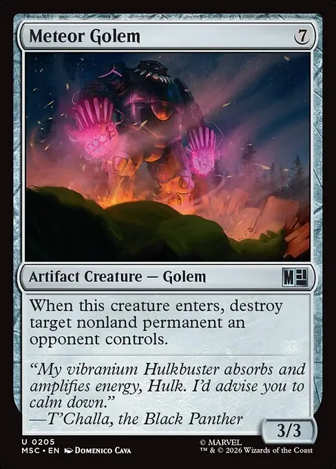 Meteor Golem - Foil