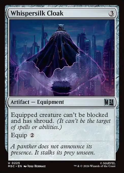 Whispersilk Cloak - Foil