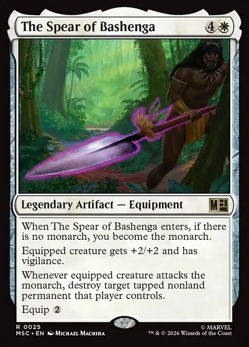 The Spear of Bashenga - Foil