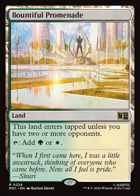 Bountiful Promenade - Foil