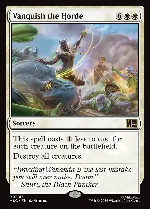 Vanquish the Horde - Foil