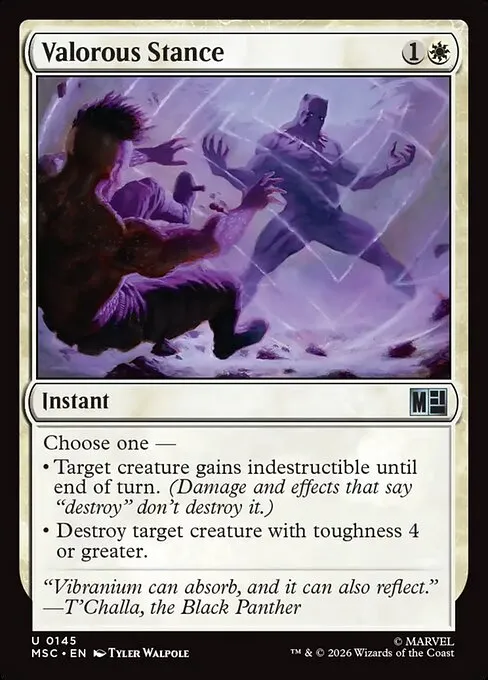Valorous Stance - Foil