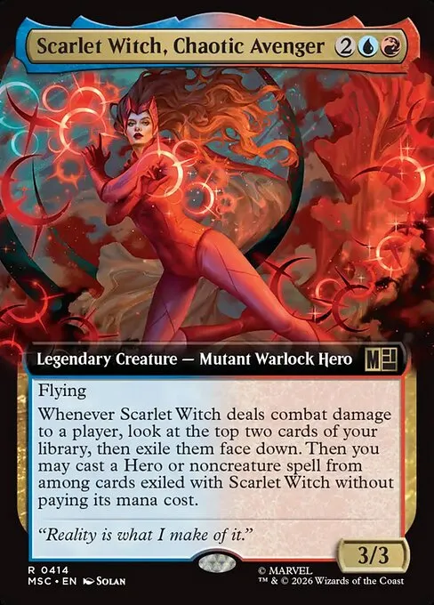 Scarlet Witch, Chaotic Avenger - Foil