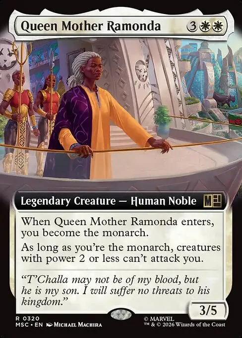 Queen Mother Ramonda - Foil