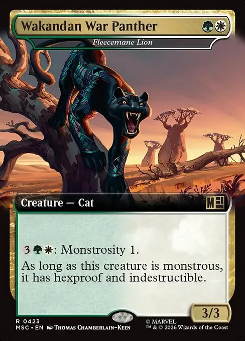 Fleecemane Lion - Foil
