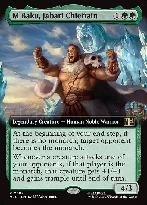 M'Baku, Jabari Chieftain - Foil