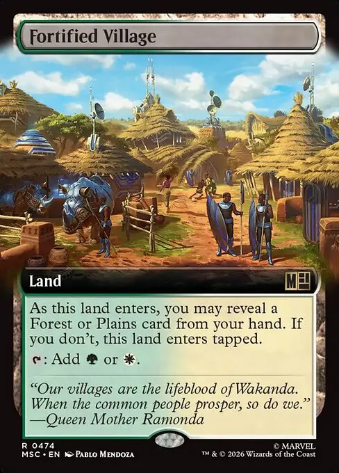 Fortified Village - Foil