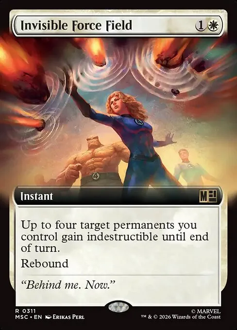 Invisible Force Field - Foil