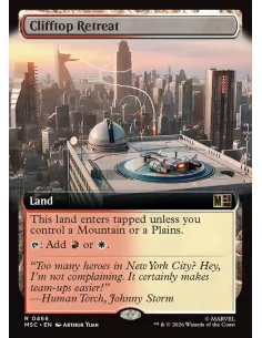 Clifftop Retreat - Foil
