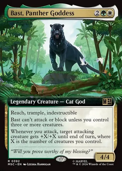 Bast, Panther Goddess - Foil