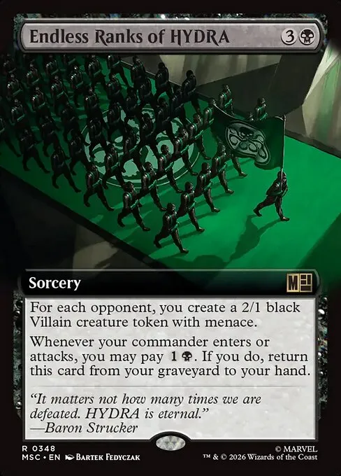 Endless Ranks of HYDRA - Foil