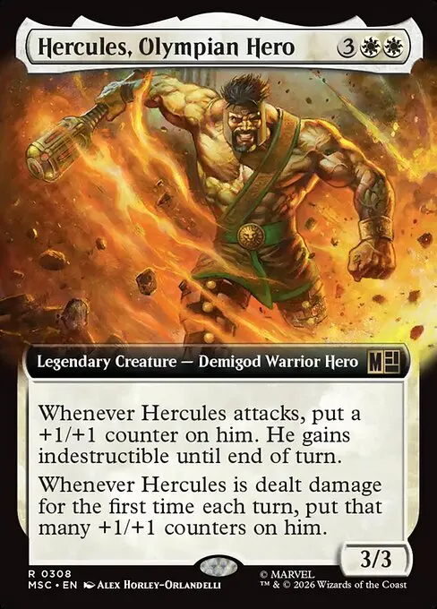 Hercules, Olympian Hero - Foil