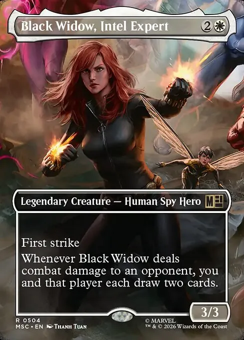 Black Widow, Intel Expert - Foil