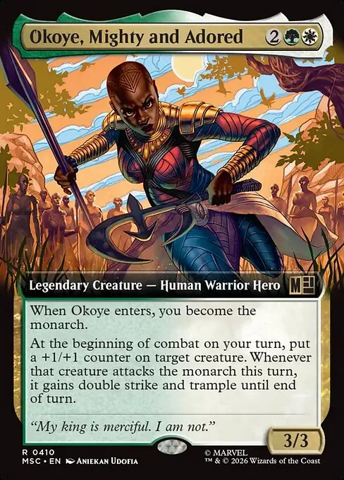 Okoye, Mighty and Adored - Foil