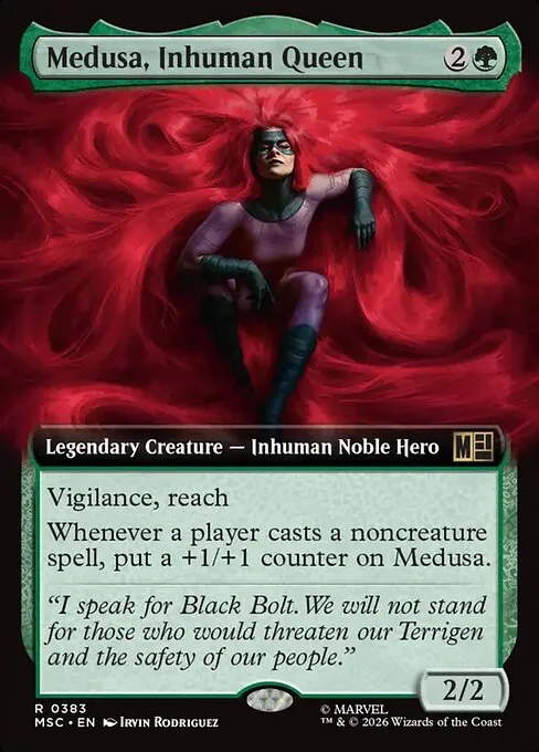 Medusa, Inhuman Queen - Foil