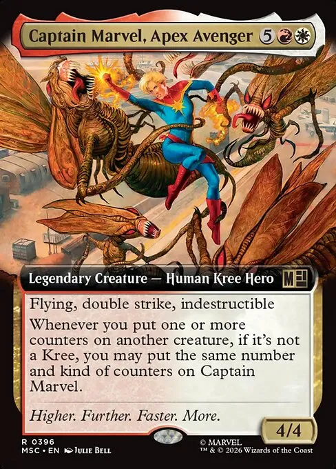 Captain Marvel, Apex Avenger - Foil