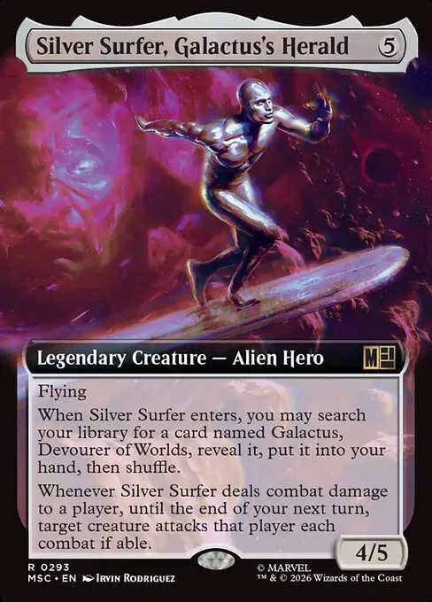 Silver Surfer, Galactus's Herald - Foil