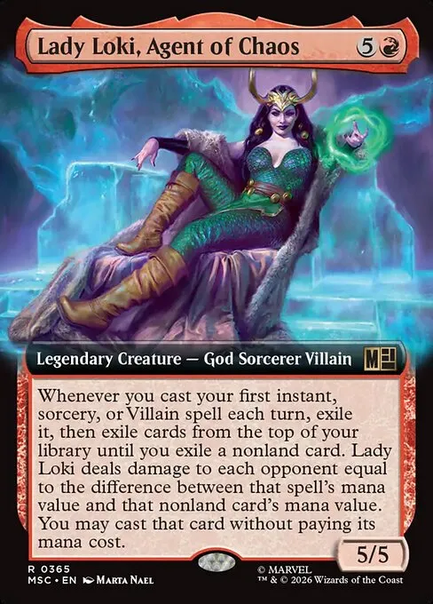 Lady Loki, Agent of Chaos - Foil