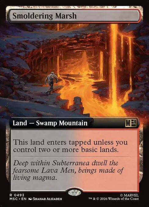 Smoldering Marsh - Foil
