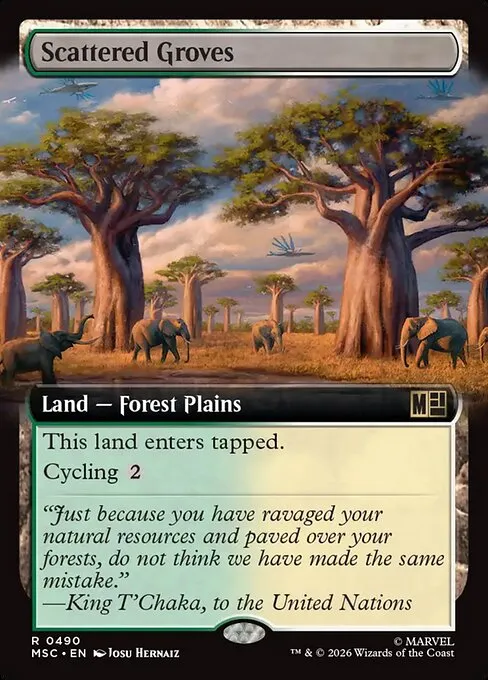 Scattered Groves - Foil