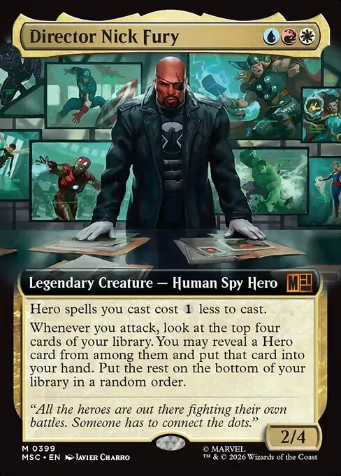 Director Nick Fury - Foil