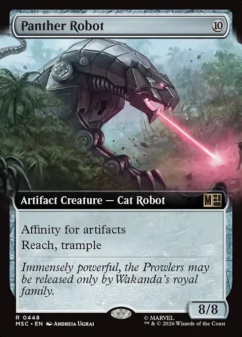 Panther Robot - Foil