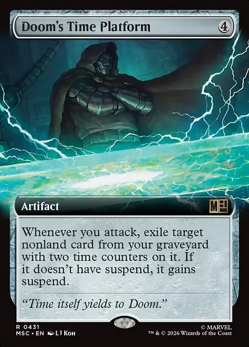 Doom's Time Platform - Foil