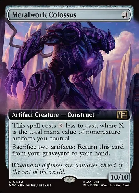 Metalwork Colossus - Foil