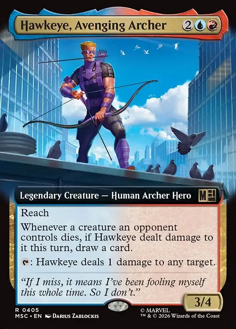 Hawkeye, Avenging Archer - Foil