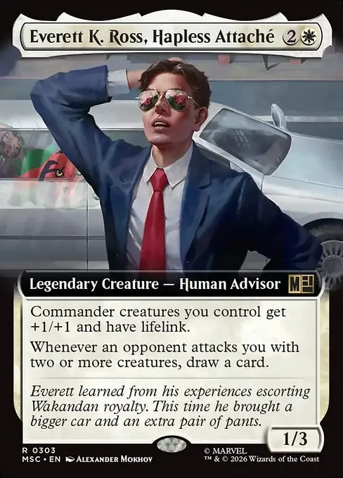 Everett K. Ross, Hapless Attaché - Foil