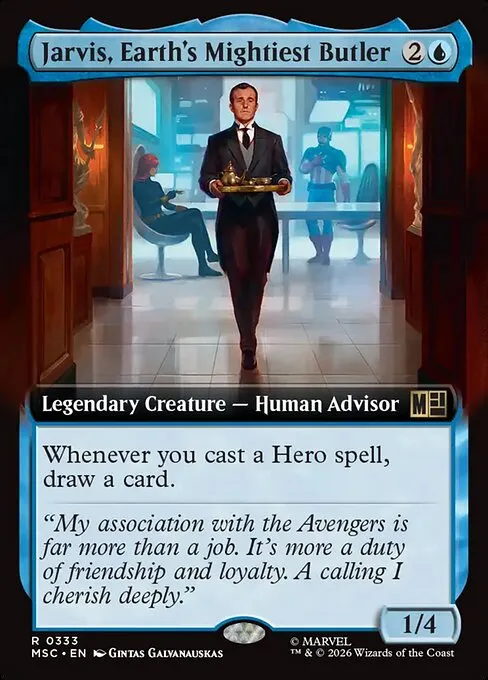 Jarvis, Earth's Mightiest Butler - Foil