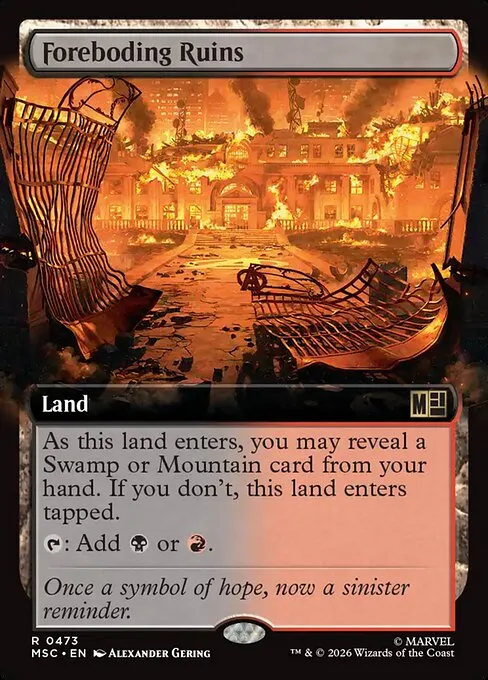Foreboding Ruins - Foil