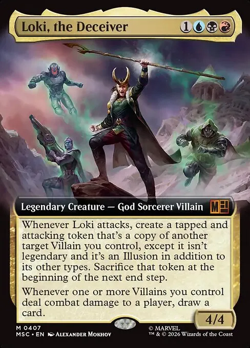 Loki, the Deceiver - Foil