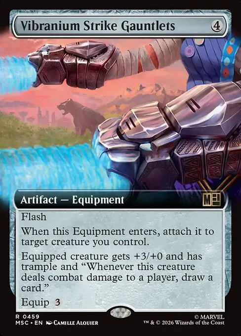 Vibranium Strike Gauntlets - Foil