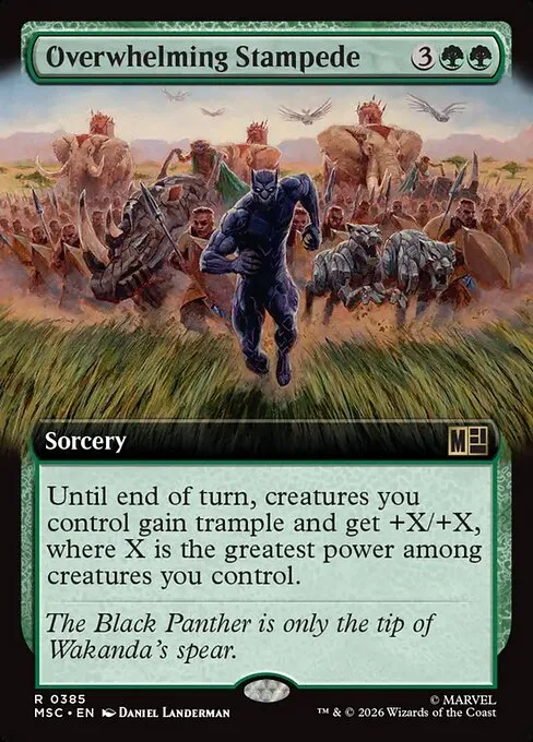 Overwhelming Stampede - Foil