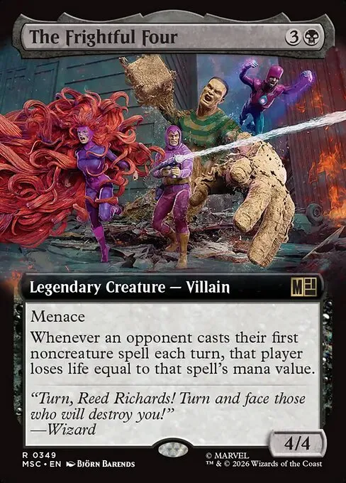 The Frightful Four - Foil