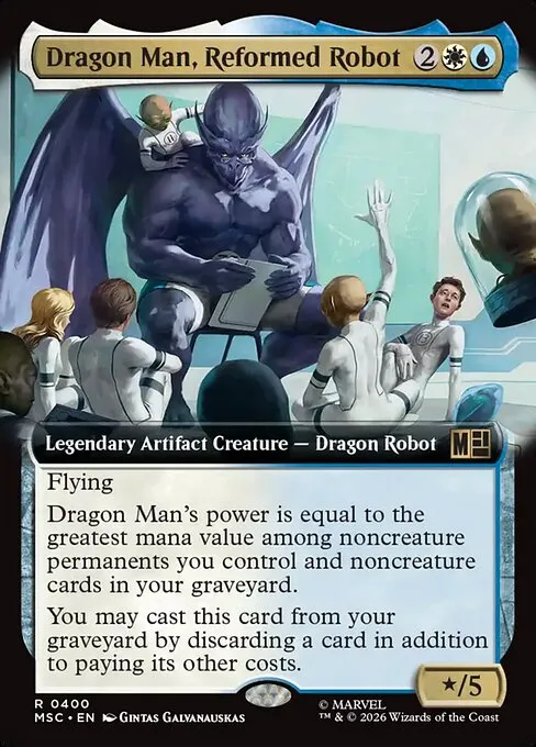 Dragon Man, Reformed Robot - Foil