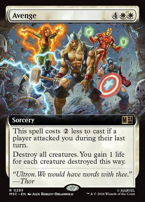 Avenge - Foil