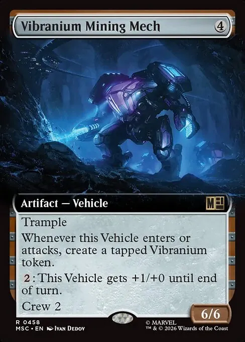 Vibranium Mining Mech - Foil