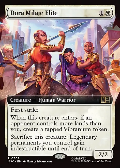 Dora Milaje Elite - Foil
