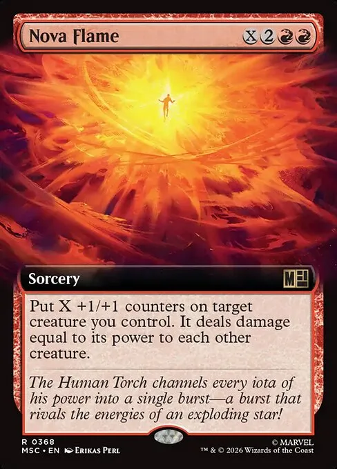 Nova Flame - Foil