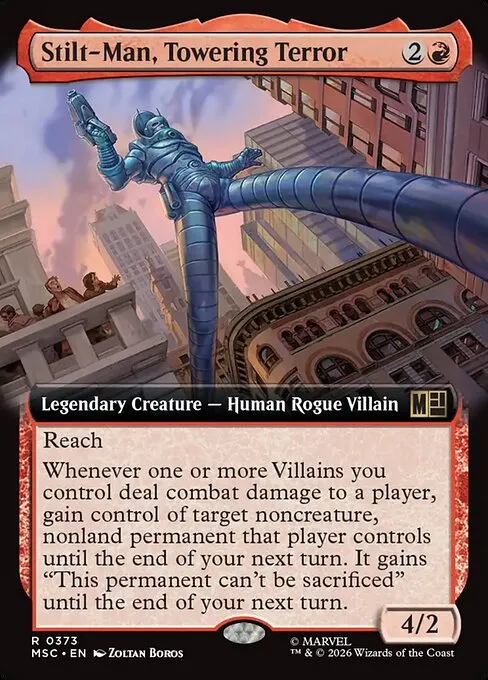 Stilt-Man, Towering Terror - Foil