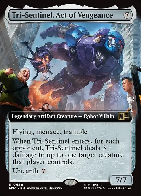Tri-Sentinel, Act of Vengeance - Foil