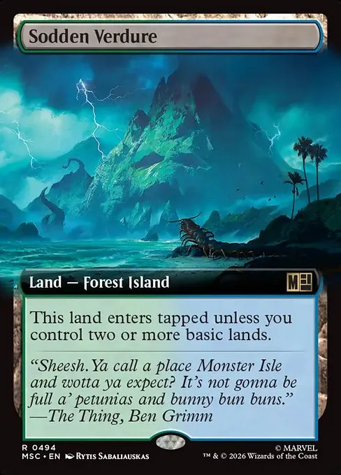 Sodden Verdure - Foil