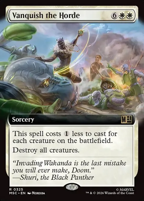 Vanquish the Horde - Foil